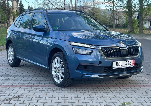 Skoda Kamiq cena 55899 przebieg: 60000, rok produkcji 2019 z Biała małe 326